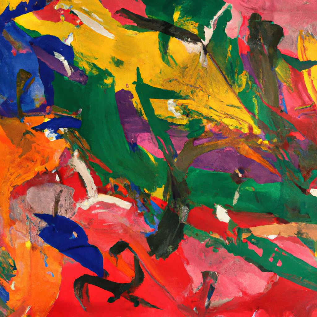 1. A Unique Approach to Creativity: Brushstrokes of Expression